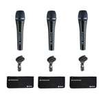 Sennheiser e945 Supercardioid Dynamic Handheld Vocal Microphone - 3 Pack
