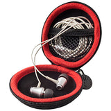 Sennheiser IE 4 Earphones with a SLAPPA SL-HP-09 HardBody Earbud Case (Black)
