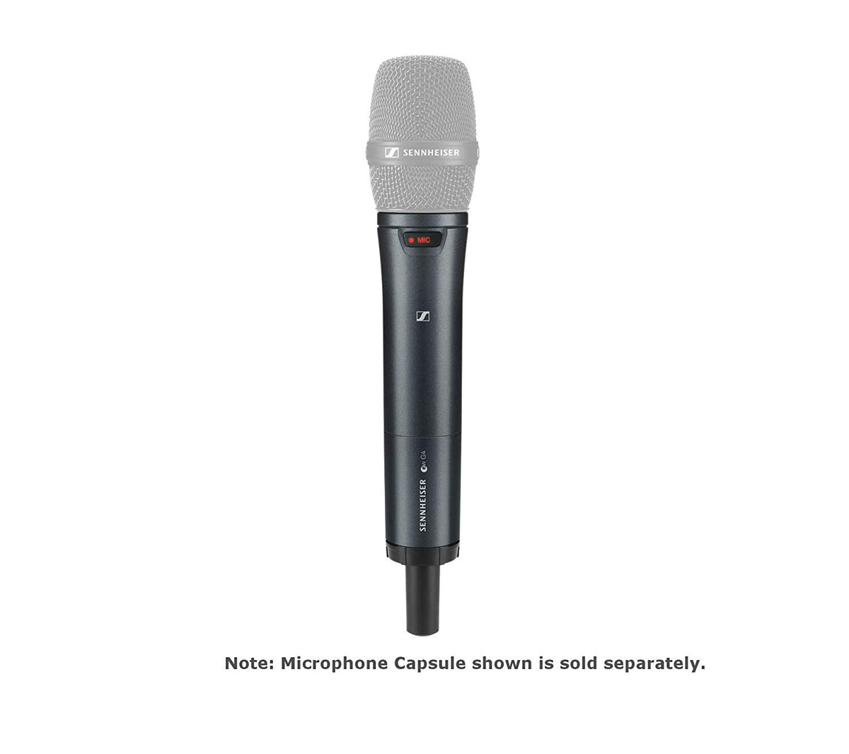 Sennheiser SKM 100 G4-S Handheld Transmitter with Mute Switch, No Capsule A1: (470 to 516 MHz)