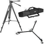 Provista7518 Tripod Kit with FM18 Head & Dolly