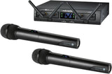 Audio-Technica ATW-1322 System 10 PRO Rack-Mount Digital Dual Handheld Mic System (2.4 GHz) - The Camera Box
