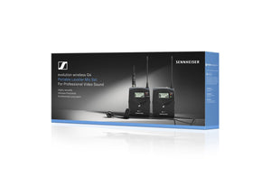 Sennheiser ew 122P G4 Camera-Mount Wireless Microphone System with ME 4 Lavalier Mic A: (516 to 558 MHz) - 507962