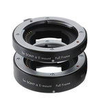 Kenko A-EXTUBEDG-SEF DG Extension Tube Set for Full-Frame Sony E-Mount - The Camera Box