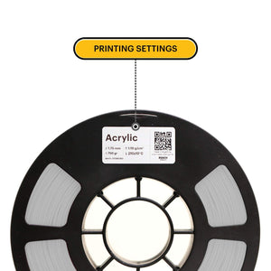 Kodak 3D Printing Acrylic Filament 1.75mm, 750g, (Natural)