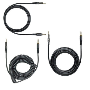 Audio-Technica ATH-M50x Sound-Isolating Monitor Headphones (Black) with SL-HP-07 Headphone Case - The Camera Box