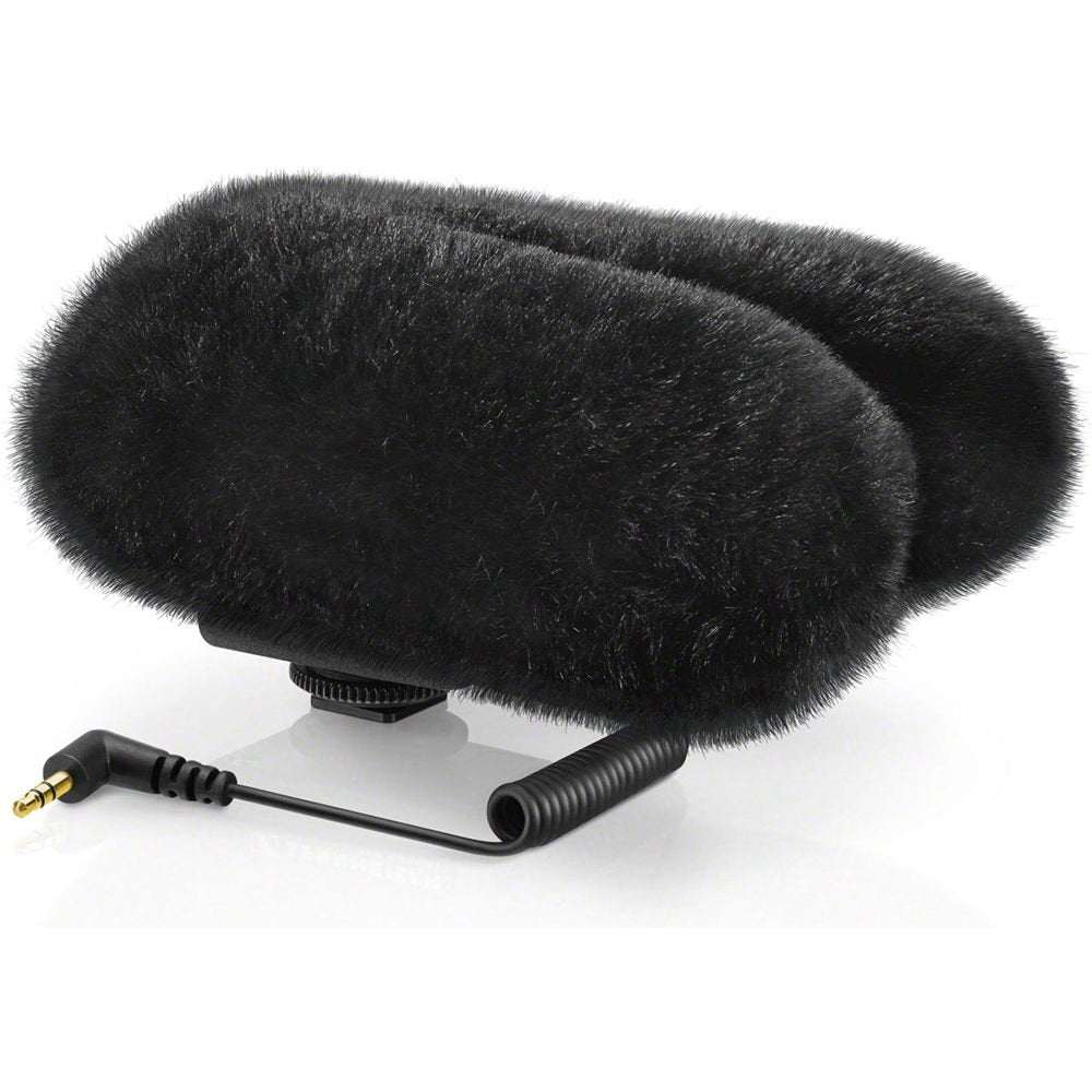 Sennheiser MKE 440 Compact Stereo Shotgun Microphone + MZH440 Fur Windshield