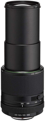 Pentax K-70 DSLR Camera (Body Only, Black) with HD PENTAX-DA 55-300mm f/4.5-6.3 ED PLM WR RE Lens