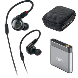 Audio-Technica ATH-E40 E-Series Professional In-Ear Monitor Headphones  + fiio A1 amp - The Camera Box