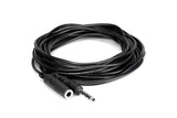 Hosa HPE-310 1/4" TRS to 1/4" TRS Headphone Extension Cable, 10 Feet - The Camera Box