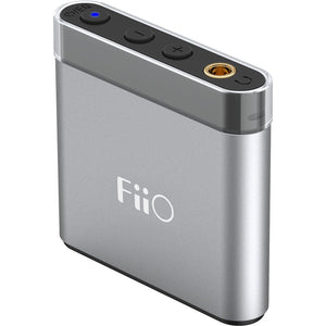 Sennheiser IE 4 Earphones with a FiiO A1 Portable Headphone Amp (Silver)