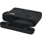 Gator Cases Slim EVA Carry Case for Single Wireless Microphone System; Live-in Style Holds Reciever, Body Pack, and Microphone with Antenna Access (GM-1WEVAA)