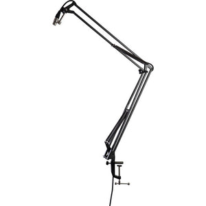 Gator Cases Frameworks Desk Mounted Broadcast/Podcast Boom Arm Mic Stand