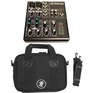 Mackie 402VLZ4, 4-channel Ultra Compact Mixer with Mackie Mixer Bag - The Camera Box
