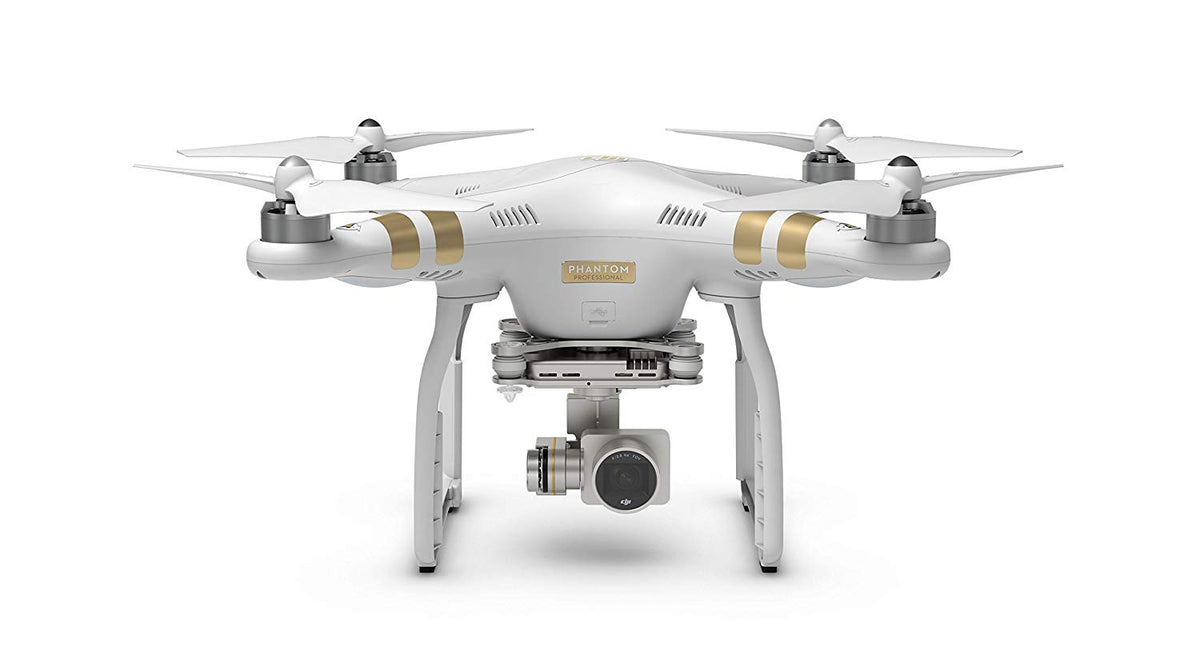 DJI Phantom 3 Professional Quadcopter Drone with 4K UHD Video Camera and 3-Axis Gimbal - The Camera Box