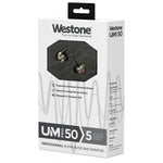 Westone UM Pro 50 Five-Driver Universal-Fit In-Ear Musicians’ Monitors with Removable MMCX Audio Cable