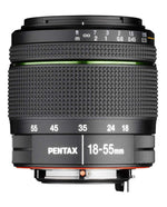 Pentax KP DSLR Camera (Black) + Pentax DA 18-55mm f/3.5-5.6 AL WR Zoom Lens - The Camera Box