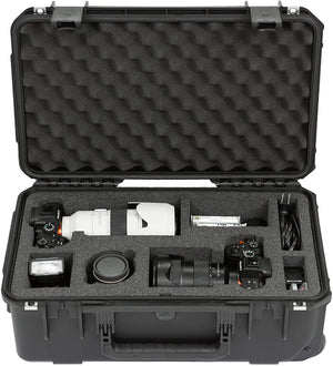 SKB iSeries 20117 Waterproof Wheeled Case for Two Sony A7R IV Cameras