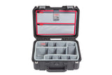 SKB iSeries 1510-6 Case with Think Tank-Designed Photo Dividers & Lid Organizer (Black) 3i-1510-6DL