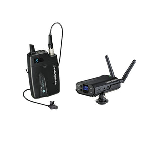 Audio-Technica System 10 - Digital Wireless Camera-Mount System with Lavalier Mic - ATW-1701/L - The Camera Box