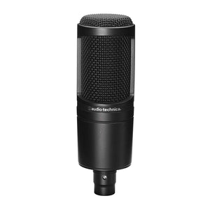 Audio Technica AT2020 Side Address Cardioid Condenser Studio Microphone - The Camera Box