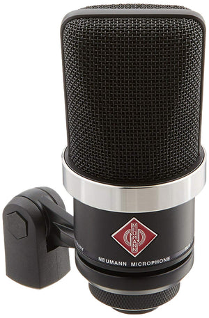 Neumann TLM-102 Large Diaphragm Studio Condenser Microphone (Black) 008627 - The Camera Box