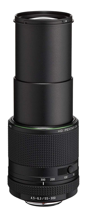 Pentax HD PENTAX-DA 55-300mm f/4.5-6.3 ED PLM WR RE Lens - 21277 - The Camera Box