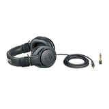 Audio-Technica ATH-M20x Professional Studio Monitor Headphones, Black - The Camera Box