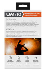 Westone UM Pro 10 Single-Driver Universal-Fit In-Ear Musicians’ Monitors with Removable MMCX Audio Cable