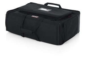 Gator Cases Padded Nylon Dual Carry Tote Bag for Transporting (2) LCD Screens, Monitors and TVs Between 19" - 24"; (G-LCD-TOTE-SMX2) - The Camera Box