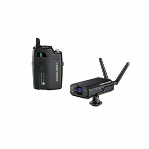 Audio Technica System 10 ATW-1701 Portable Camera Mount Wireless System with FREE AT831cw professional uni-directional lapel microphone
