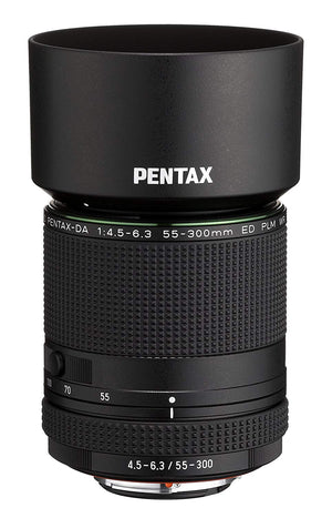 Pentax HD PENTAX-DA 55-300mm f/4.5-6.3 ED PLM WR RE Lens - 21277 - The Camera Box