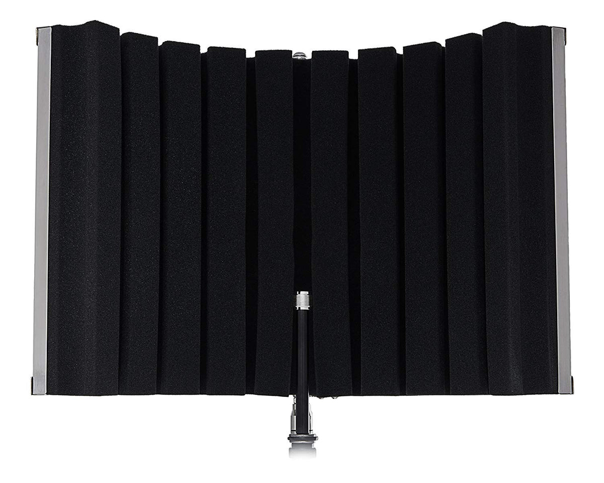 Marantz Professional Sound Shield Compact | Folding Vocal Reflection Baffle for Mobile Audio Recording (Mic Stand Mount) - The Camera Box
