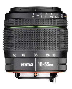 PENTAX DA 18-55mm f/3.5-5.6 AL Weather Resistant Lens for Pentax Digital SLR Camera - The Camera Box