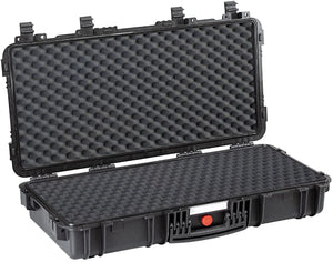 Explorer Cases 31" RED Gun Case with Double Layer Convoluted Foam Limited USA Flag Edition (Black)