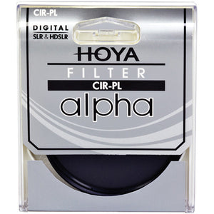 Hoya 58mm Alpha Circular Polarizer Filter - Optical Glass w/ Plastic Case