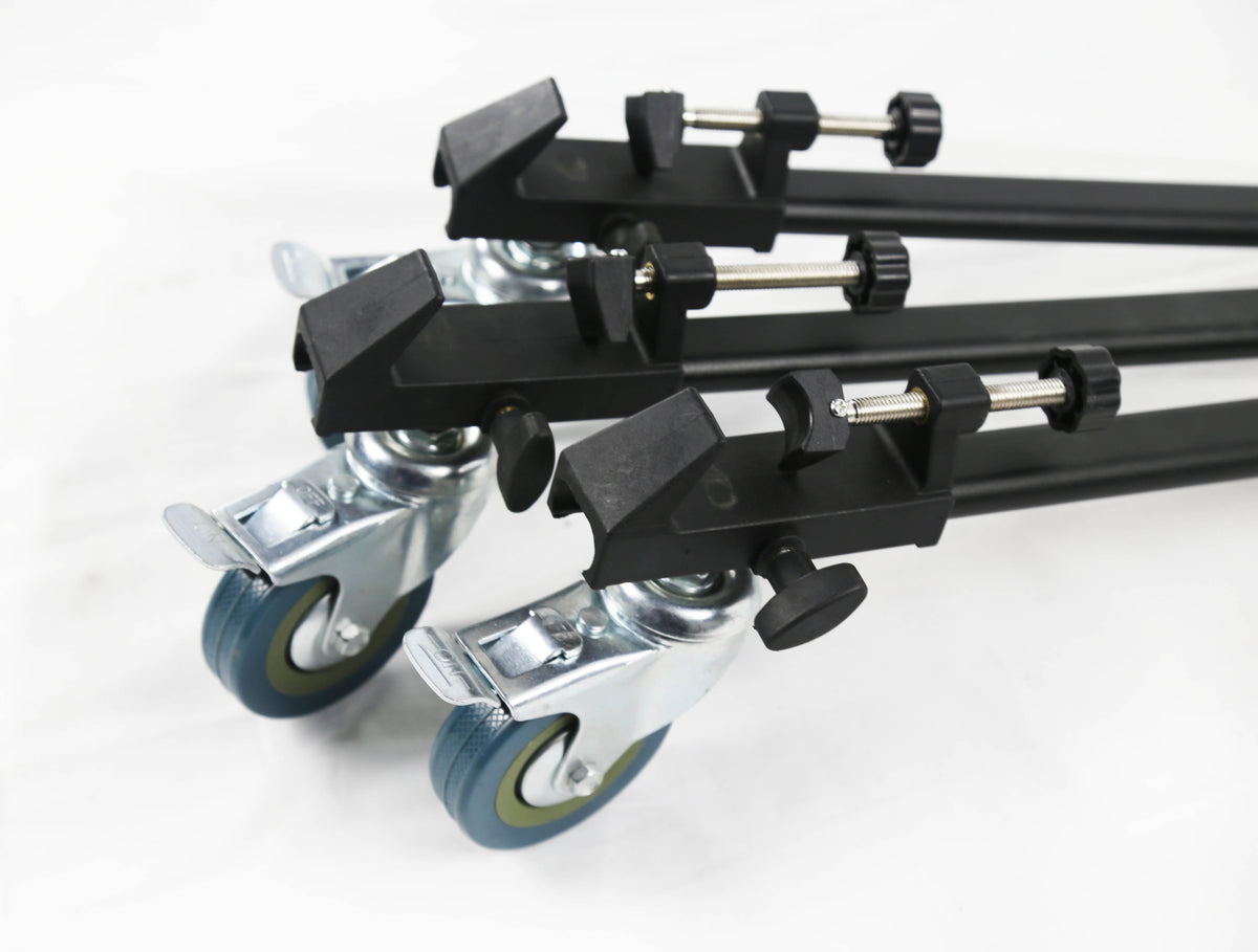 Redline D3 Universal Folding Tripod Dolly with 3" Wheels
