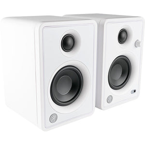 Mackie CR3-X Creative Reference Series 3" Multimedia Monitors 50W Amplifier (Pair, Limited-Edition White)