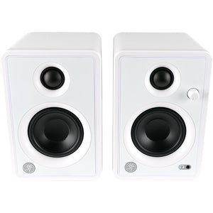 Mackie CR3-X Creative Reference Series 3" Multimedia Monitors 50W Amplifier (Pair, Limited-Edition White)