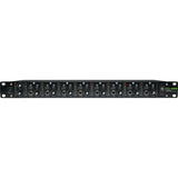 Mackie HM-800 Rack-Mountable, 8-Channel Headphone Amplifier with Power Cable