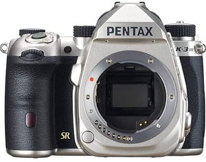 Pentax K-3 Mark III DSLR Camera Silver w/ HD PENTAX-DA f/4.5-6.3 ED PLM RE Lens