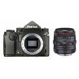 Pentax KP DSLR Camera (Black) with Pentax HD Pentax DA 20-40mm f/2.8-4 ED Limited DC WR Lens