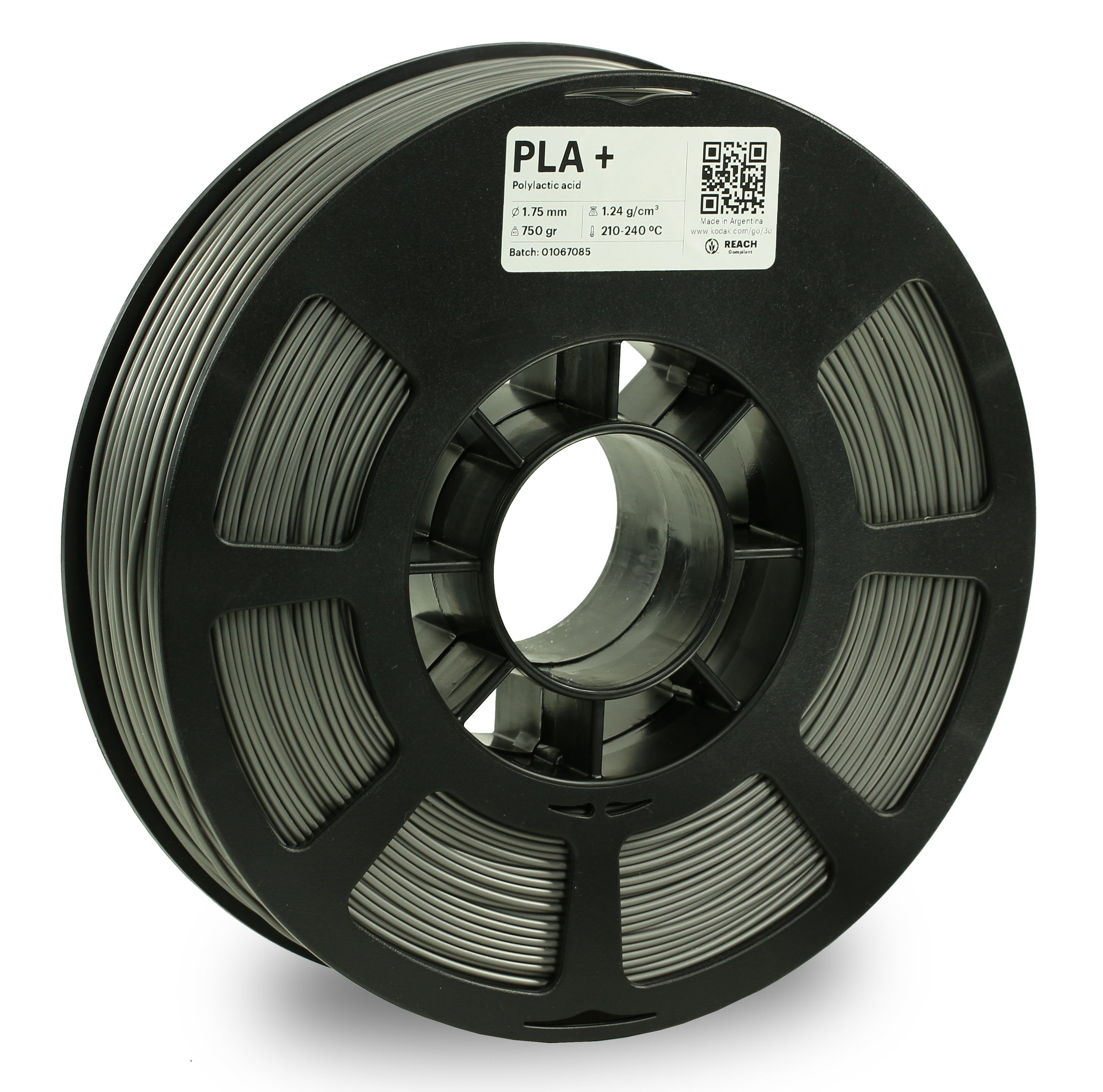 Kodak 3D Printing PLA Plus Filament 1.75mm, 750g, (Grey)