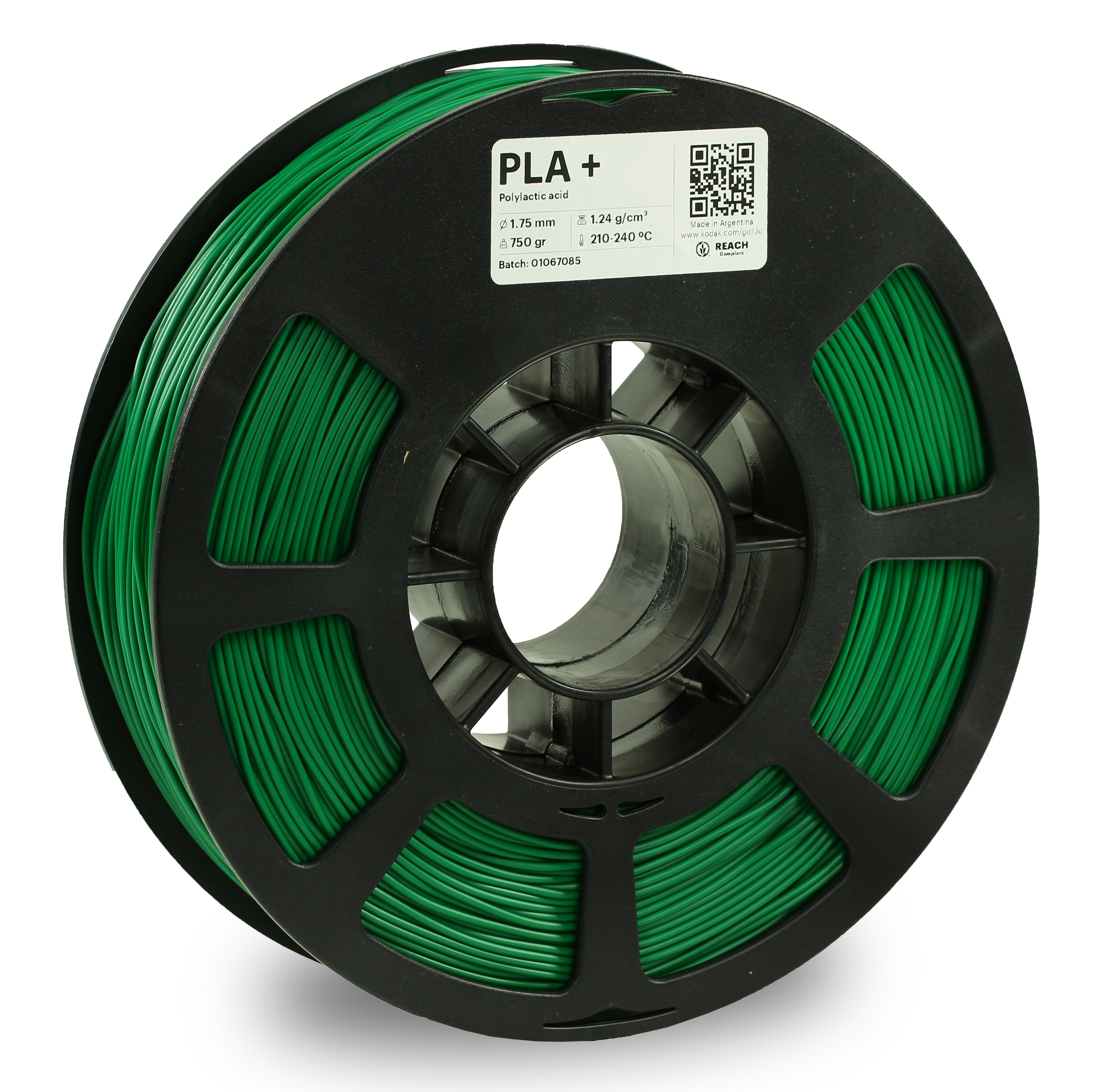 Kodak 3D Printing PLA Plus Filament 1.75mm, 750g, (Green)