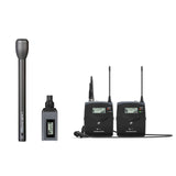 Sennheiser EW 100 ENG G4 Wireless Microphone Combo System A: (516-558 MHz) plus Handheld Omnidirectional Dynamic Microphone (Long Handle)
