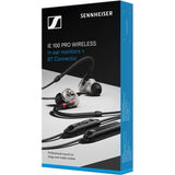 Sennheiser IE 100 PRO Wireless 3.5mm Bluetooth Cables In-Ear Headphones (Clear)