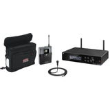 Sennheiser XSW 2-ME2-A Wireless Lavalier Microphone System with Gator GM-1W Carrying case