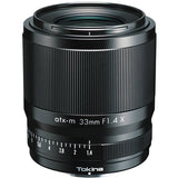 Tokina atx-m 33mm f/1.4 One SD Element X Lens for FUJIFILM X
