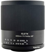 Tokina SZX 400mm F8 Reflex MF Lens for Canon RF Mount Mirrorless Cameras